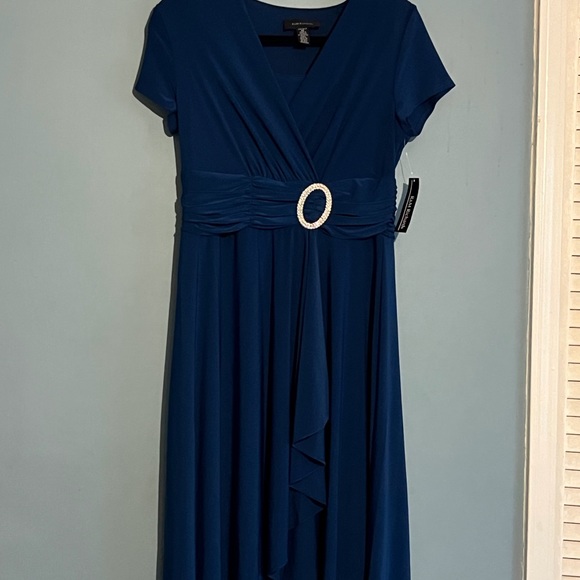 NWT R&M Richards peacock dress 👗 size 10 bnwt short sleeve - Picture 3 of 9